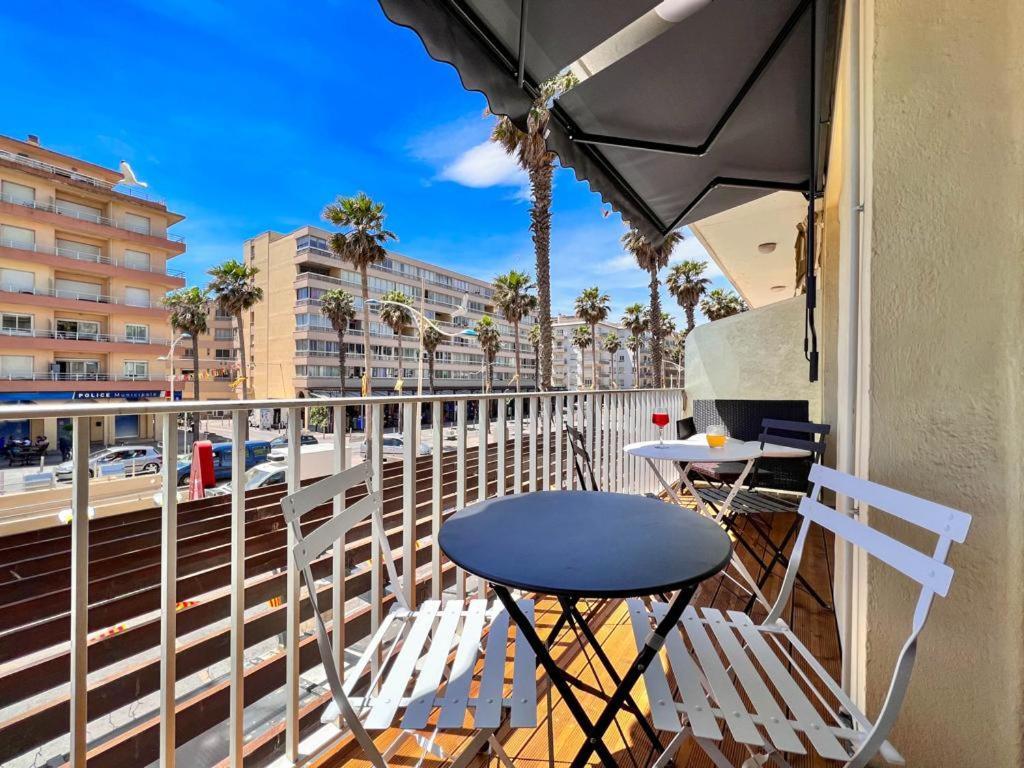 Appartement Vue Mer Parking Prive Place Med Canet-en-Roussillon Exterior photo